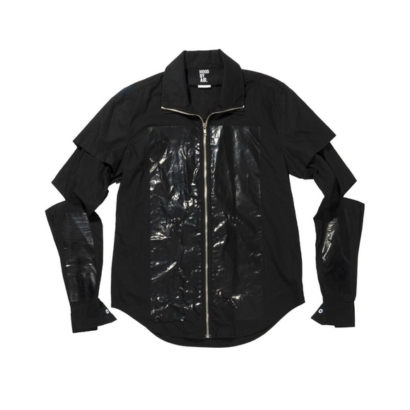 Hood by Air Men's Black Lightweight Jacket